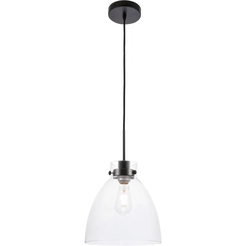 Frey 1 Light 11 inch Black Pendant Ceiling Light Must Have
