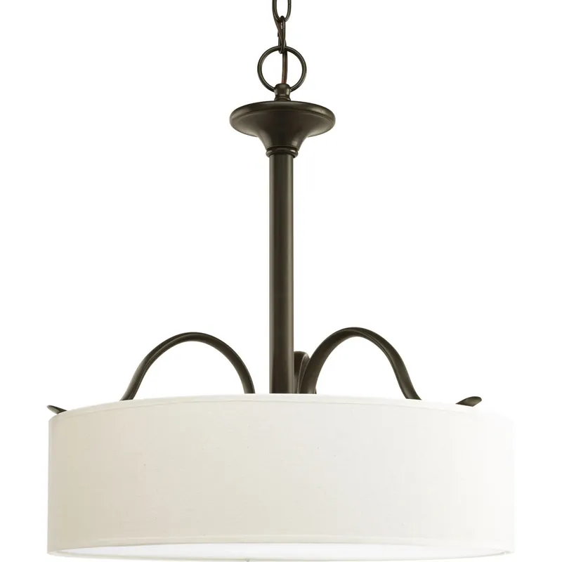 Briscoe 3 Light 19 inch Antique Bronze Hall & Foyer Ceiling Light Handmade