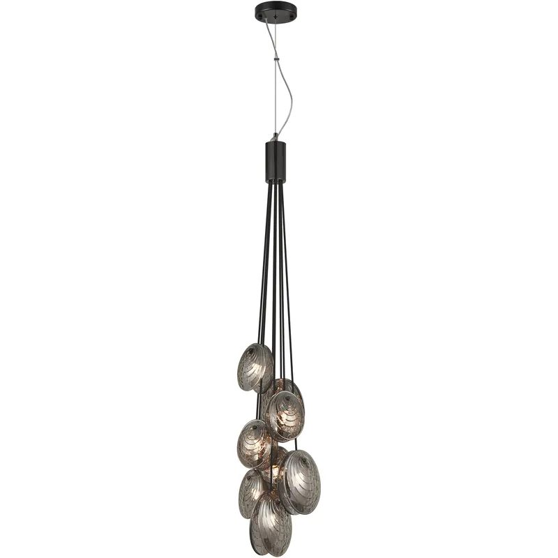 Latest Shelly LED 4.75 inch Matte Black Pendant Ceiling Light