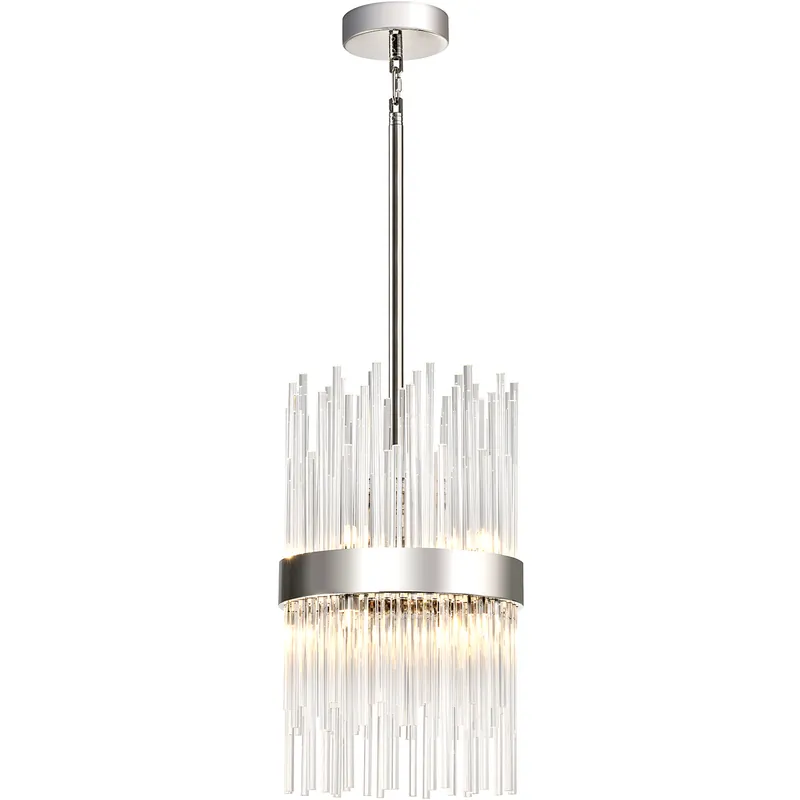 Citadel 8 Light 18 inch Polished Nickel Pendant Ceiling Light Save Now