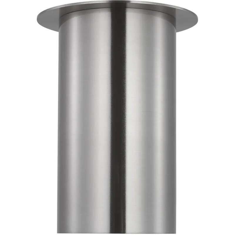 Drew & Jonathan Scott Archer 1 Light 5.5 inch Brushed Steel Flush Mount Ceiling Light Crafted