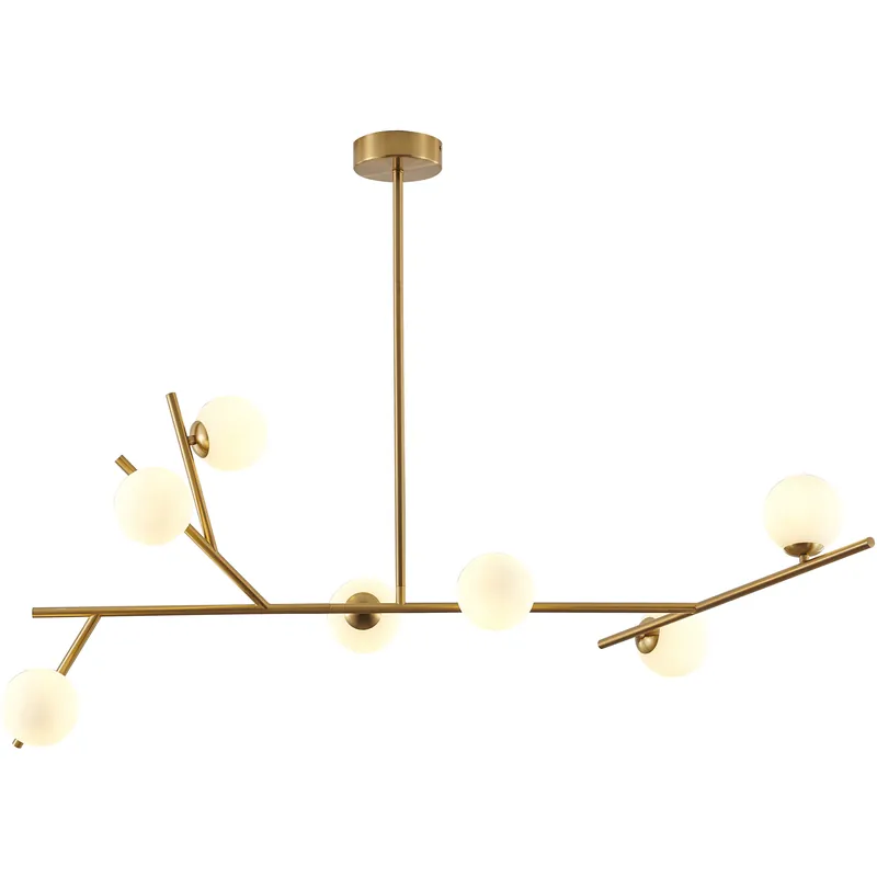 Canada 7 Light 11.4 inch Brass Chandelier Ceiling Light Low Price