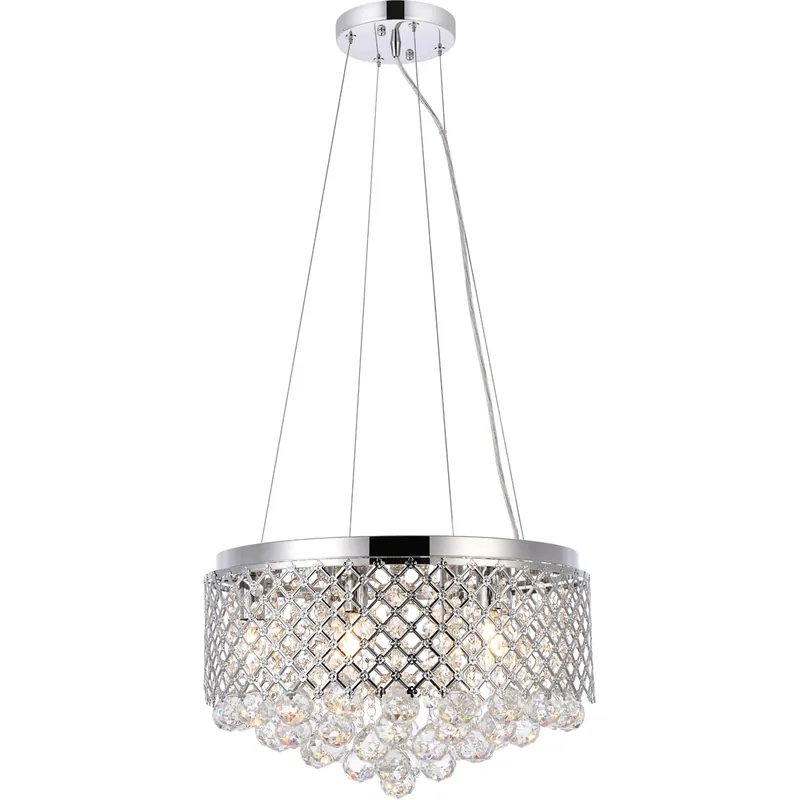 Tully 6 Light 18 inch Chrome Pendant Ceiling Light Price Drop