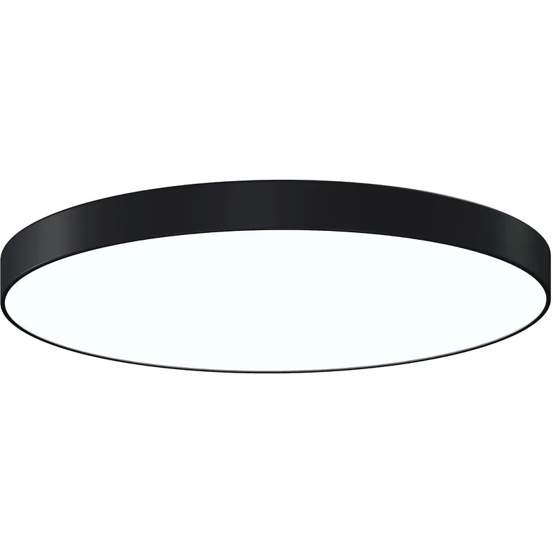 Pi LED 30 inch Satin Black Flush Mount Ceiling Light Original