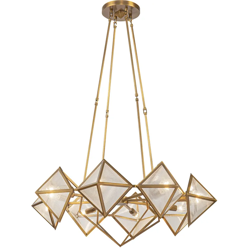 Cairo 8 Light 30 inch Vintage Brass Chandelier Ceiling Light Top Pick