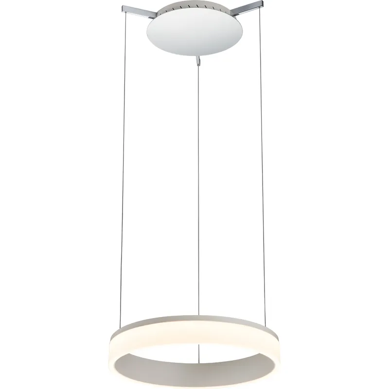 Factory Price Halo 18 inch Chrome Pendant Ceiling Light