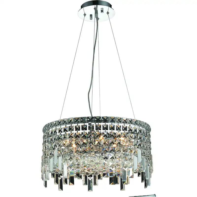 Low Price Maxime 12 Light 20 inch Chrome Dining Chandelier Ceiling Light in Royal Cut