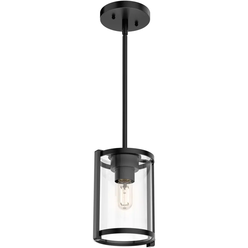 Exclusive Offer Astwood 1 Light 6 inch Matte Black Mini Pendant Ceiling Light