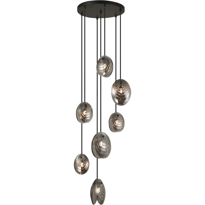 Shelly LED 13.88 inch Matte Black Pendant Ceiling Light Budget