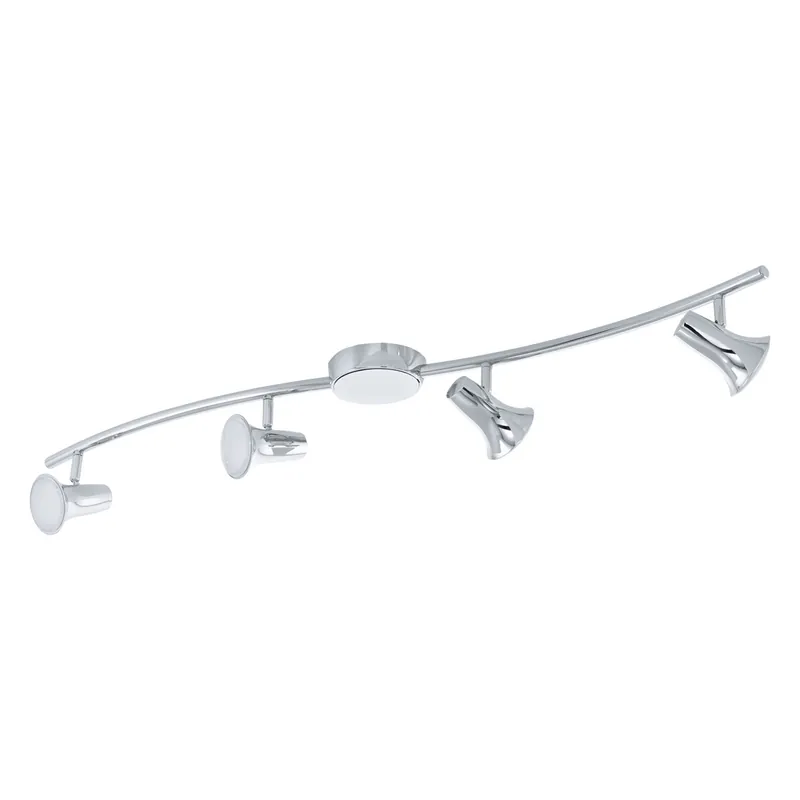 Instant Buy Jumilla 4 Light 120V Satin Nickel Track Light Ceiling Light