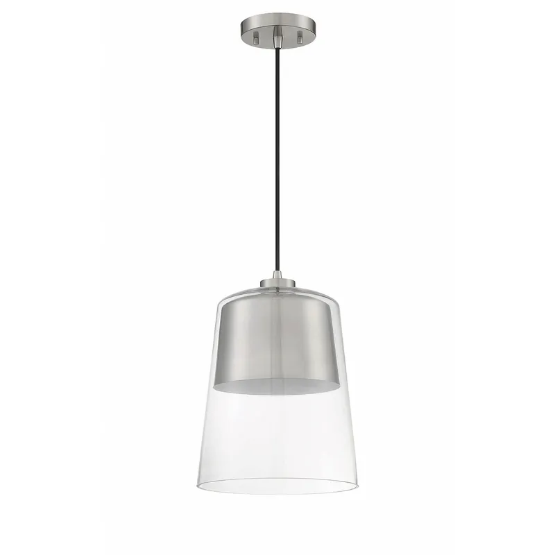 Caladon 1 Light 10 inch Satin Nickel Pendant Ceiling Light Budget