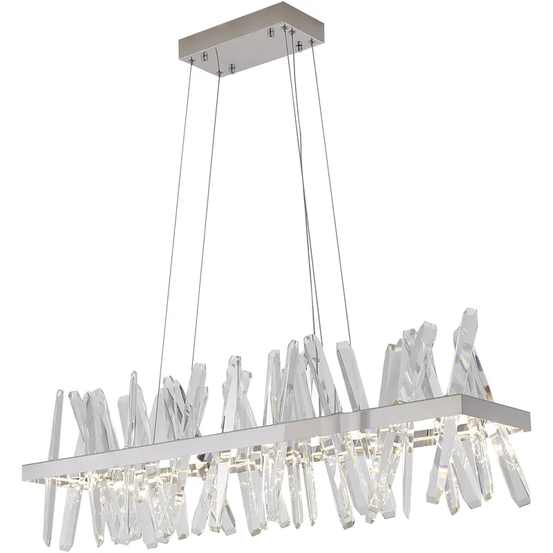 Canada LED 7.8 inch Chrome Chandelier Ceiling Light Fan Favorite