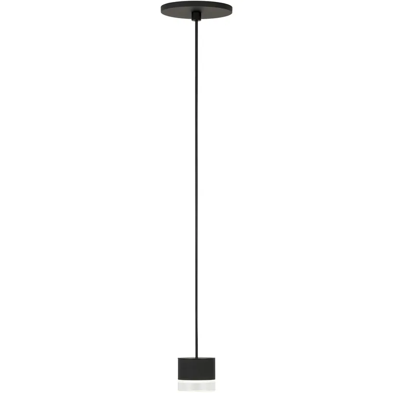 Direct From Factory Sean Lavin Gable LED Nightshade Black Pendant Ceiling Light, Integrated LED