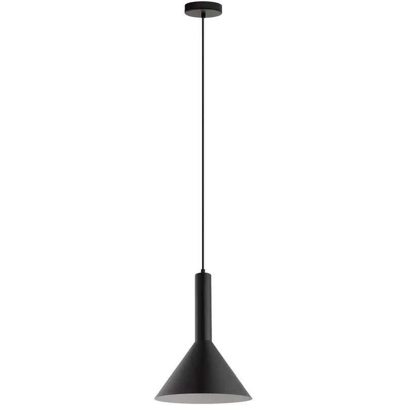 Canalello 1 Light 11.81 inch Black and White Mini Pendant Ceiling Light Today Only