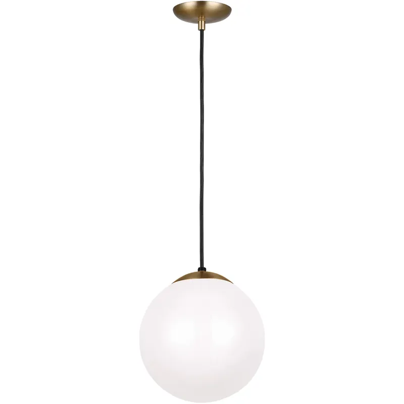 Free Shipping Abington 1 Light 10 inch Satin Brass Pendant Ceiling Light