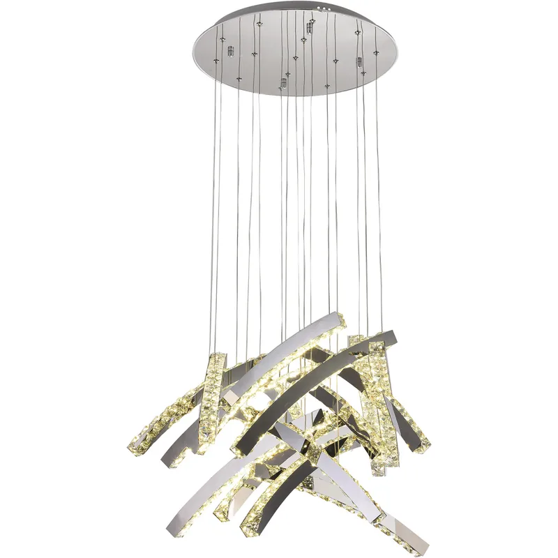 Hot Deal Canada LED 20 inch Chrome Pendant Ceiling Light