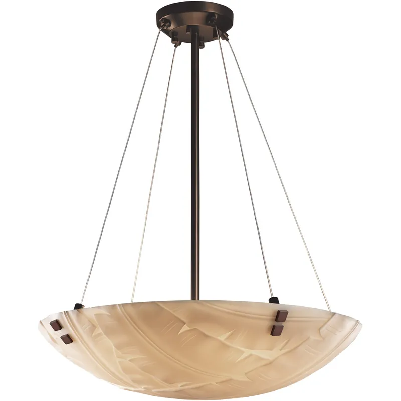 Porcelina LED 27 inch Dark Bronze Pendant Ceiling Light Exclusive Offer