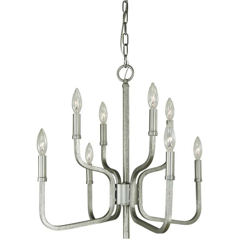 Heidleberg 8 Light 21 inch Iron Dining Chandelier Ceiling Light Exclusive