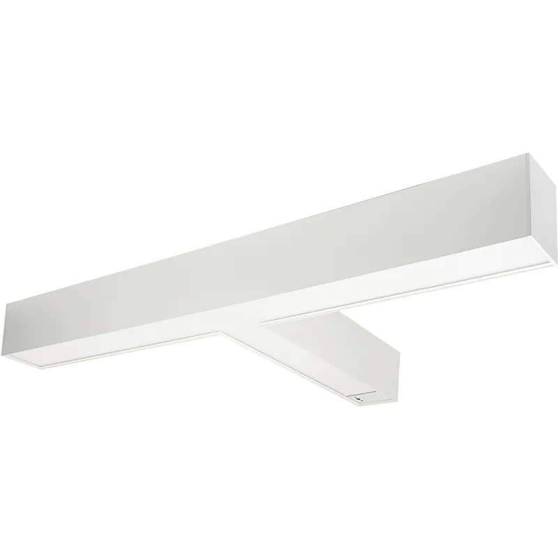 L-Line LED 3.25 inch White LED Indirect/Direct Linear Ceiling Light, T-Shaped, Selectable CCT Price Drop