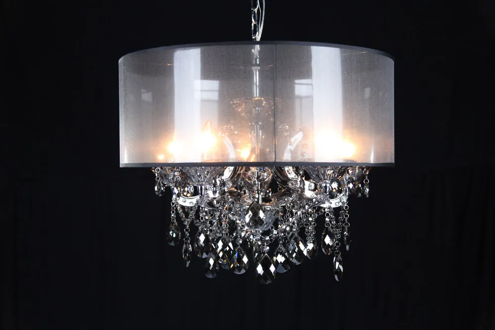 Canada 5 Light 25 inch Smoke Chandelier Ceiling Light Flash Sale