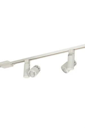 Aaliyah 1 Light White Track Pack Ceiling Light in 3000K Bargain