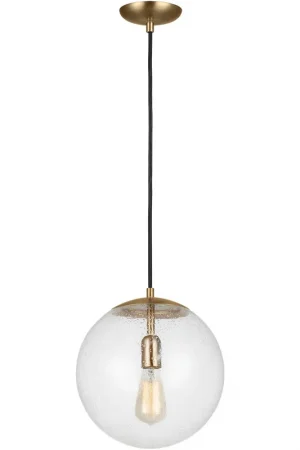 Abington 1 Light 12 inch Satin Brass Pendant Ceiling Light High Quality