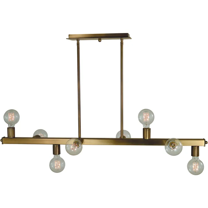 Heloise 8 Light 40 inch Antique Brass Island Chandelier Ceiling Light Get Yours