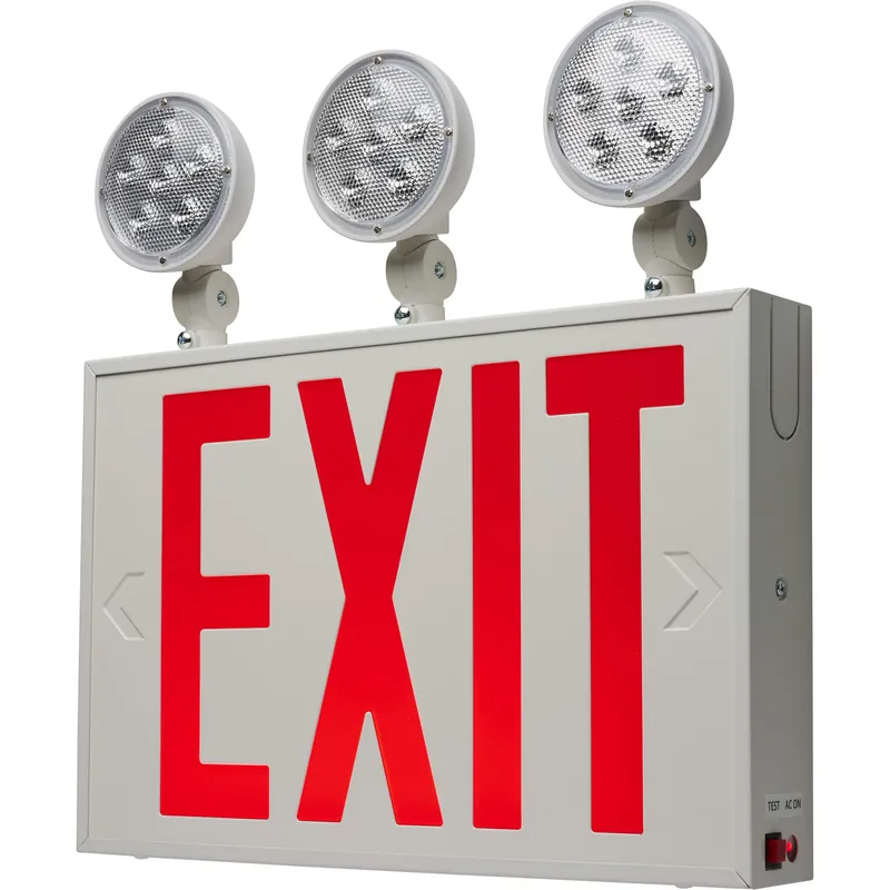 Today Only Edgewood LED 14.56 inch White Exit & Emergency Ceiling Light