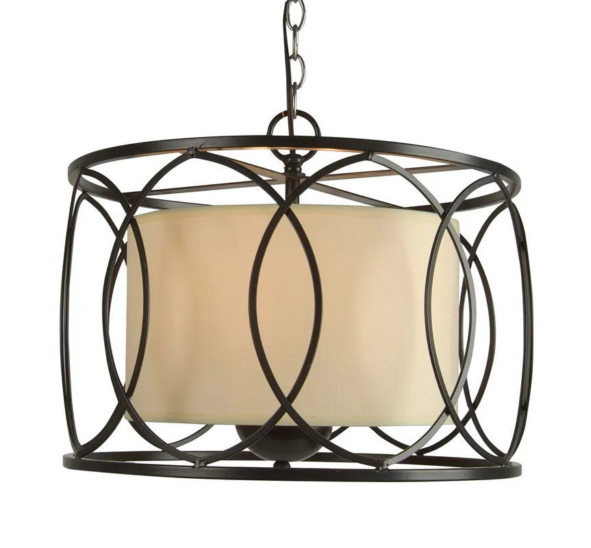 YS Series 16 inch Pendant Ceiling Light, Bronze Frame Trending