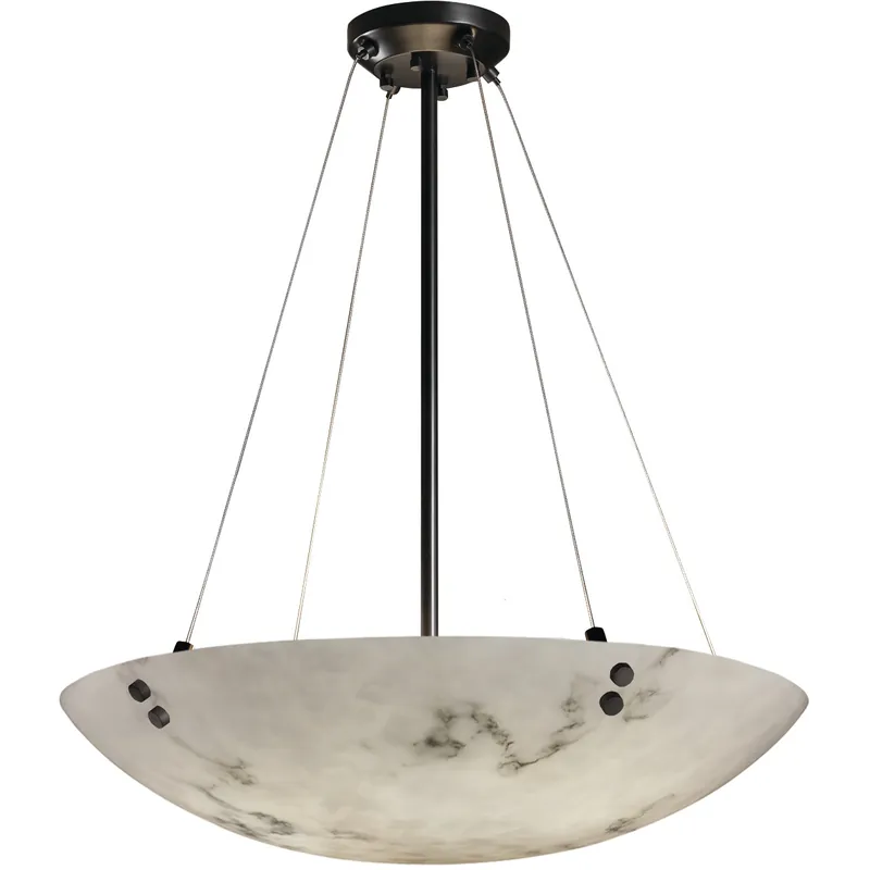 LumenAria 12 Light 63 inch Matte Black Pendant Ceiling Light, Finials Family, Choices Affordable