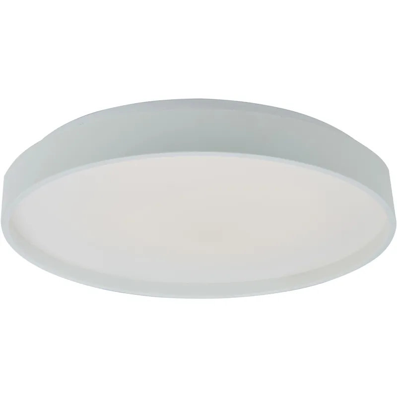 Tambourine LED 10.3 inch White Flush Mount Ceiling Light Genuine
