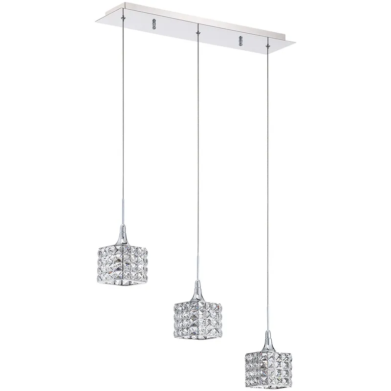 Flash Sale Shimera 3 Light 24 inch Chrome Pendant Ceiling Light