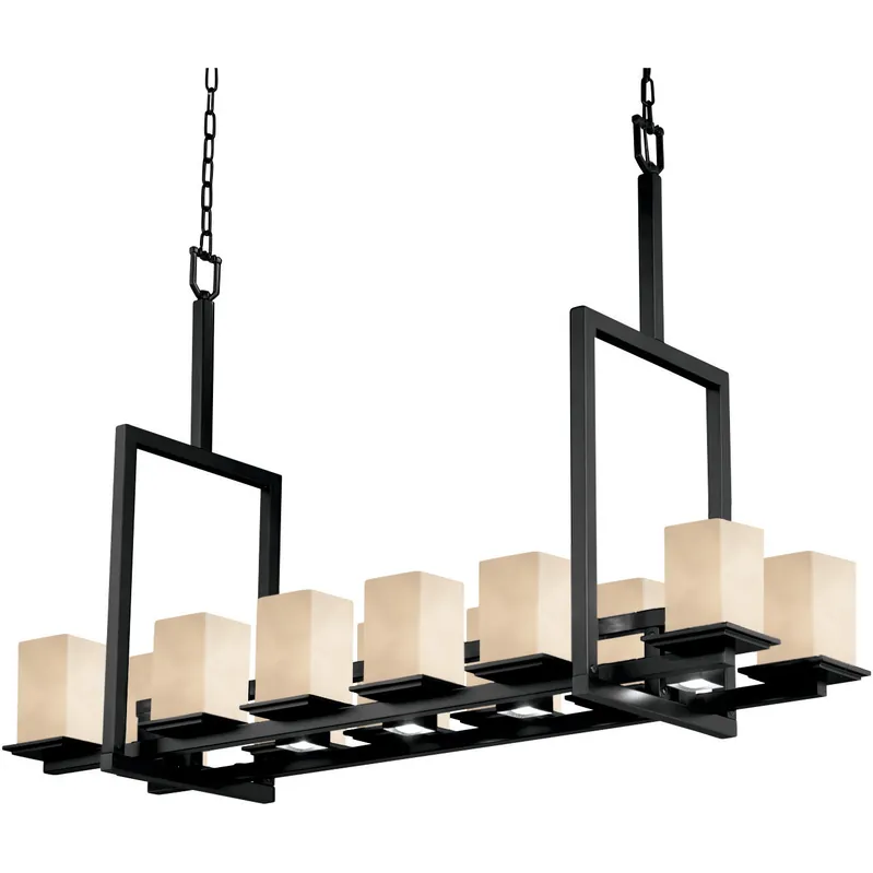 Clouds 12 Light 14 inch Matte Black Chandelier Ceiling Light, Montana Family, Choices Best Seller