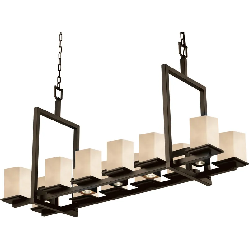 Cheap Clouds 12 Light 14 inch Dark Bronze Chandelier Ceiling Light, Montana Family, Choices
