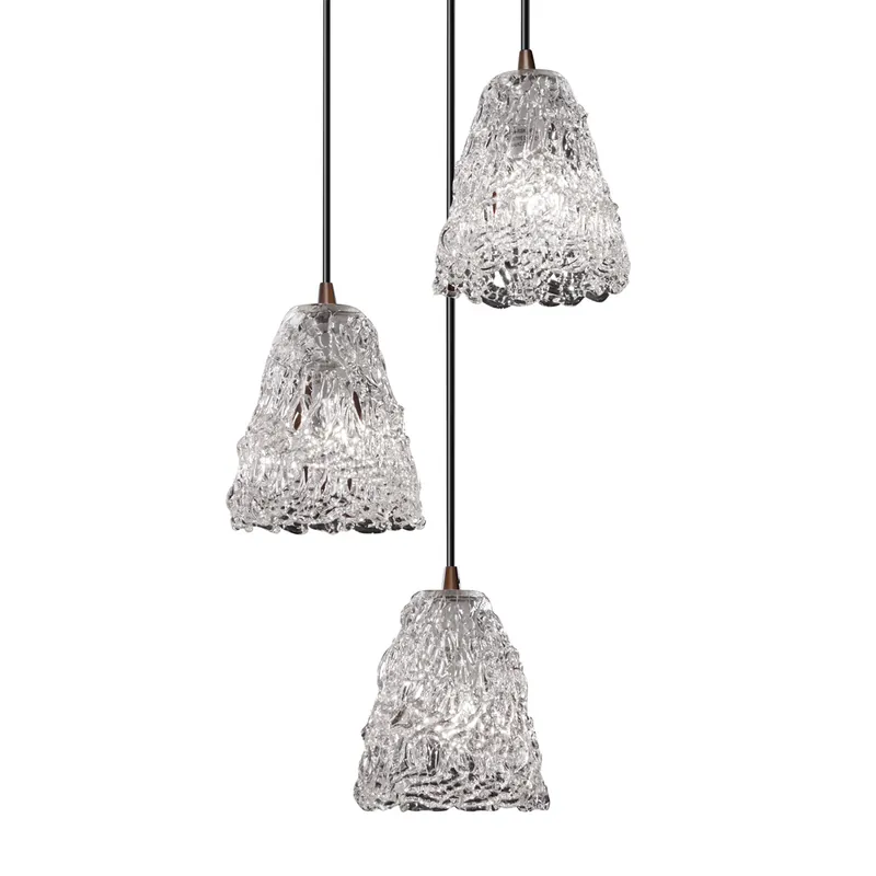 Price Drop Veneto Luce 3 Light 6 inch Dark Bronze Pendant Ceiling Light in Lace (Veneto Luce), Tapered Cylinder