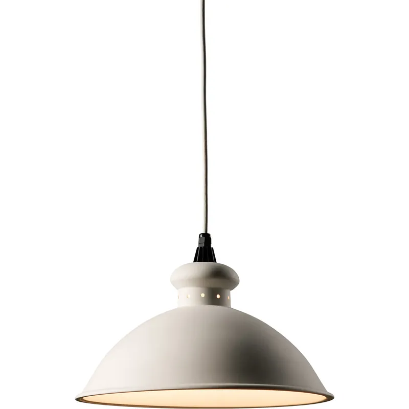Direct From Manufacturer Radiance 1 Light 15 inch Tierra Red Slate Pendant Ceiling Light in White Cord