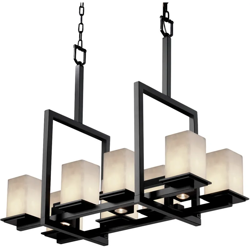 Next Day Delivery Clouds LED 14 inch Matte Black Chandelier Ceiling Light