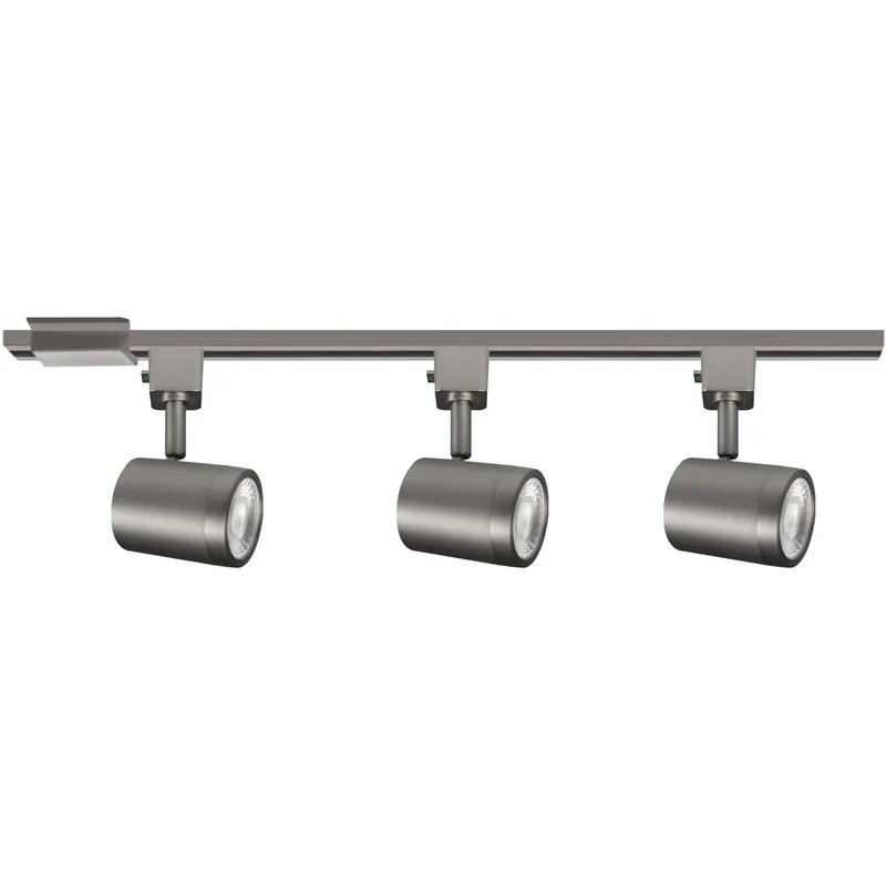 Charge 3 Light 120 Brushed Nickel H Track Fixture Ceiling Light, WAC Limited Top Rated