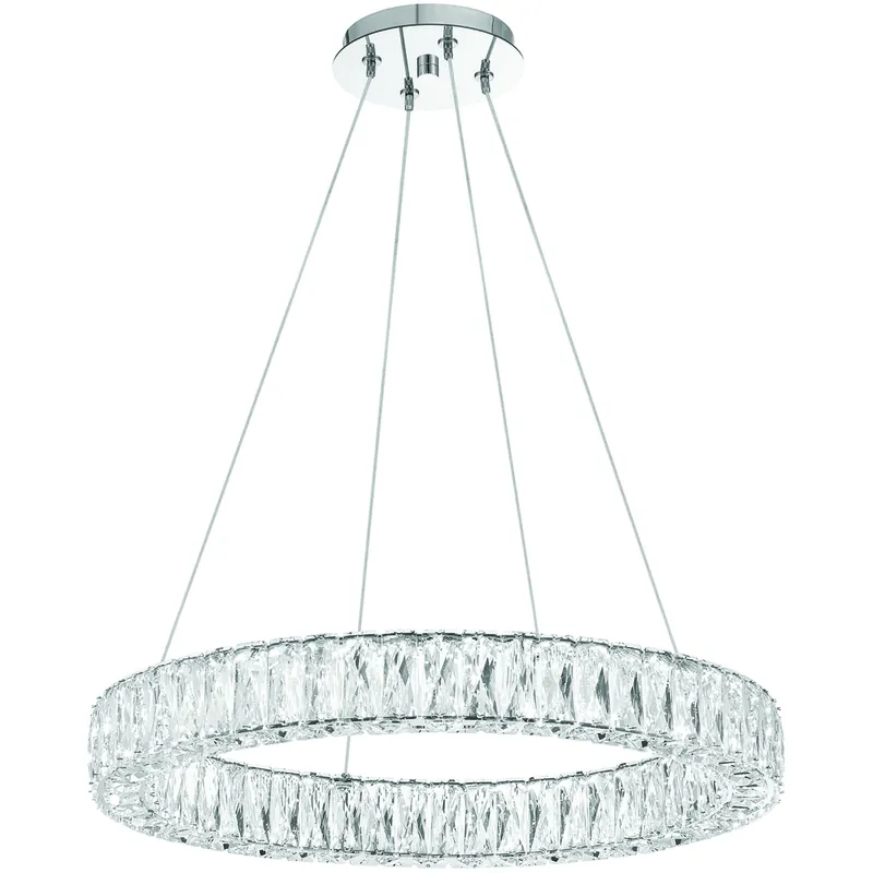 Fresh Stock Kinsley 1 Light 24 inch Polished Chrome Pendant Ceiling Light