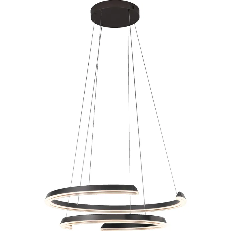 Free Shipping Solaire LED 31.8 inch Satin Dark Gray Pendant Ceiling Light