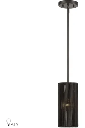 Acordia 1 Light 5.13 inch English Bronze Mini Pendant Ceiling Light Cheap