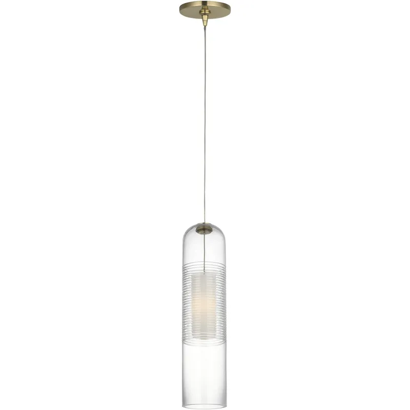 Shop Now Sean Lavin Leano 1 Light 3.5 inch Hand-Rubbed Antique Brass Pendant Ceiling Light