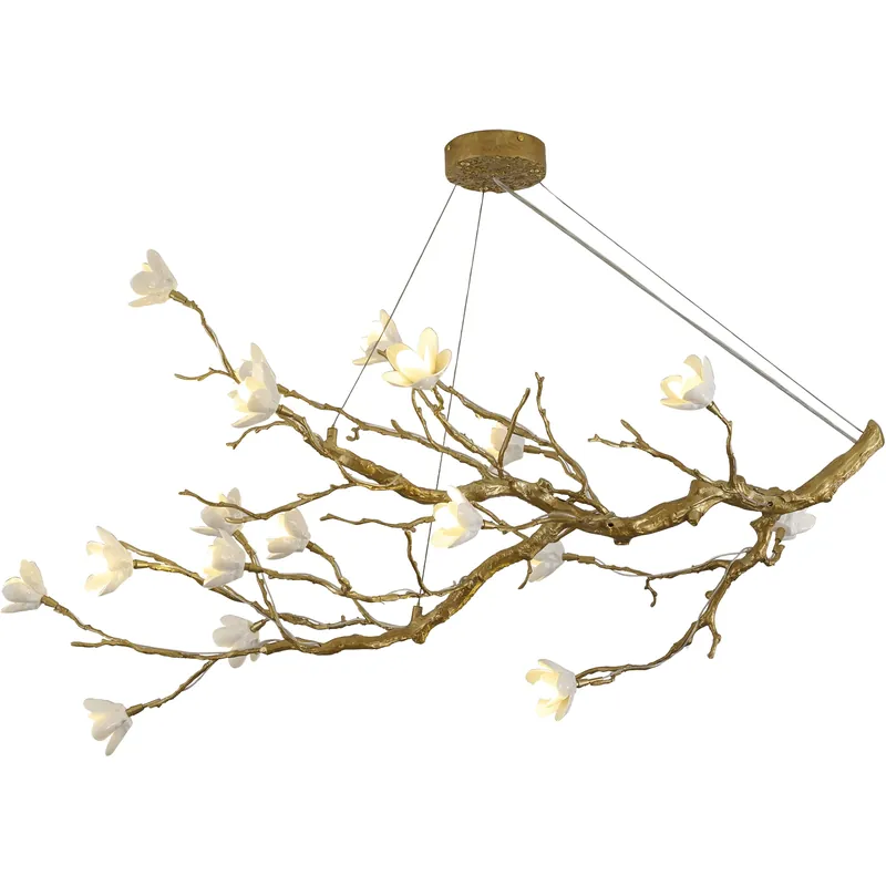 Buy Direct CC Series 18 Light 23.62 inch Brass Chandelier Ceiling Light