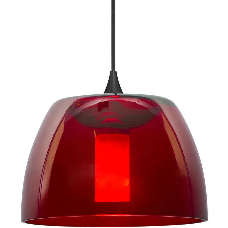 Budget Spur LED Black Cord Pendant Ceiling Light