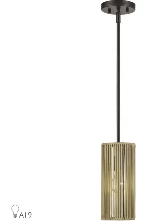 Acordia 1 Light 5.13 inch English Bronze Mini Pendant Ceiling Light Limited Offer