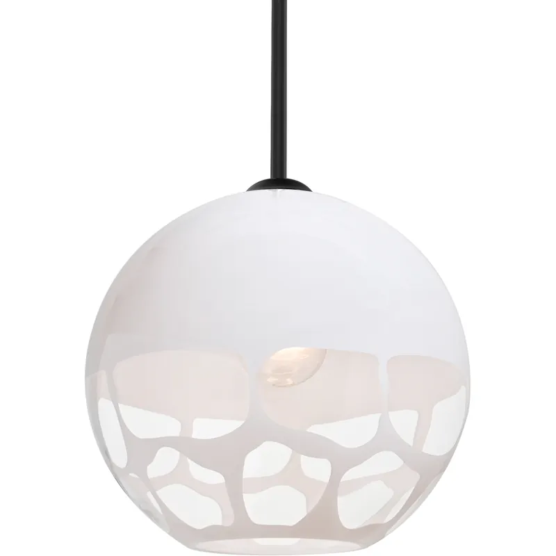 Rocky 1 Light Black Stem Pendant Ceiling Light Best Price