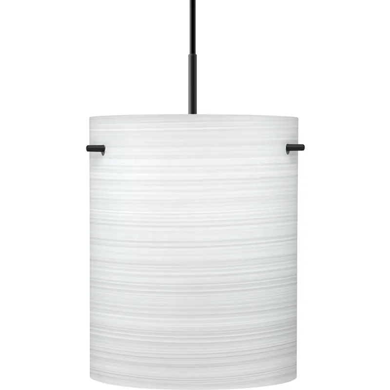 Tamburo 8 LED Black Cord Pendant Ceiling Light Brand New