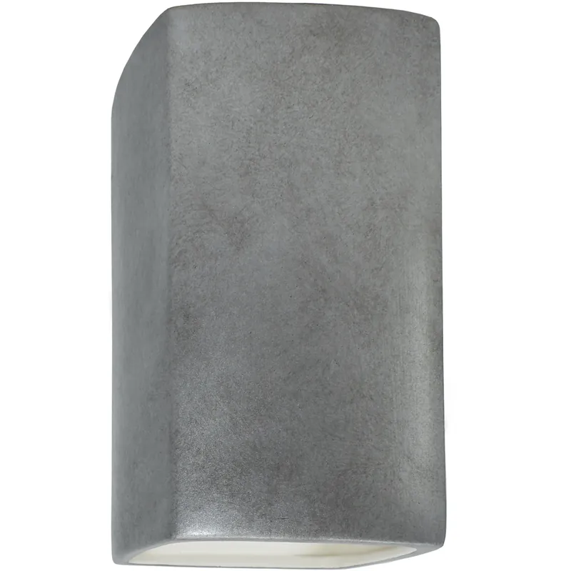 Handmade Ambiance LED 5 inch Antique Silver Wall Sconce Wall Light