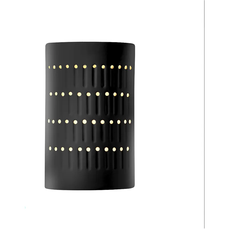 Ambiance LED 5.75 inch Gloss Black Wall Sconce Wall Light Brand New