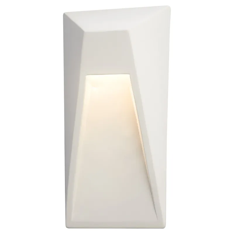 Genuine Ambiance LED 8.5 inch Carbon-Matte Black ADA Wall Sconce Wall Light, Vertice
